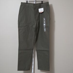 NWT Rasco FR Flame Resistant Field Carpenter Pants 40x34 Green Duck Cat 2
